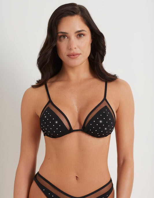 Sliding triangle bikini bra - Gleam