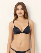 Essentials - Padded triangle push-up bikini bra