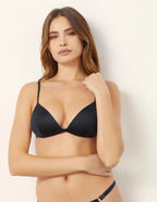 Essentials - Padded triangle push-up bikini bra