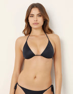 Essentials - Sliding triangle bikini bra w/removable cup inserts