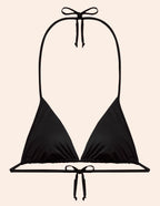 Essentials - Sliding triangle bikini bra w/removable cup inserts