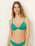Essentials - Padded triangle push-up bikini bra