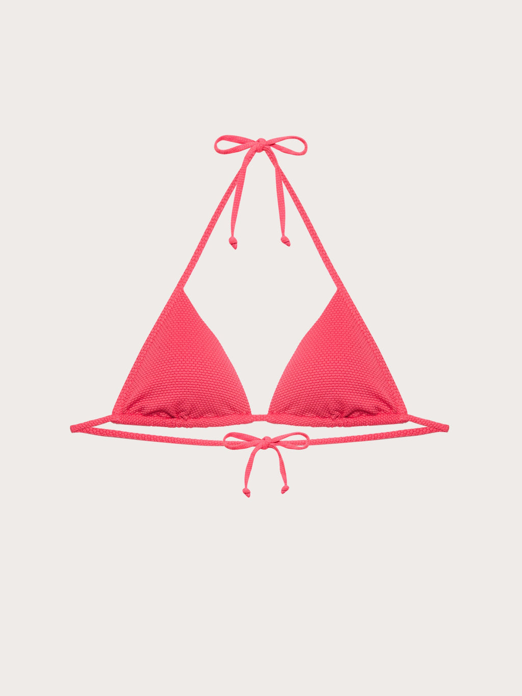 Textured - Sliding triang.bik.bra w/