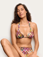 Yamamay Montenegro Sliding halter bikini bra w/ | CVED192008_128_01.jpg