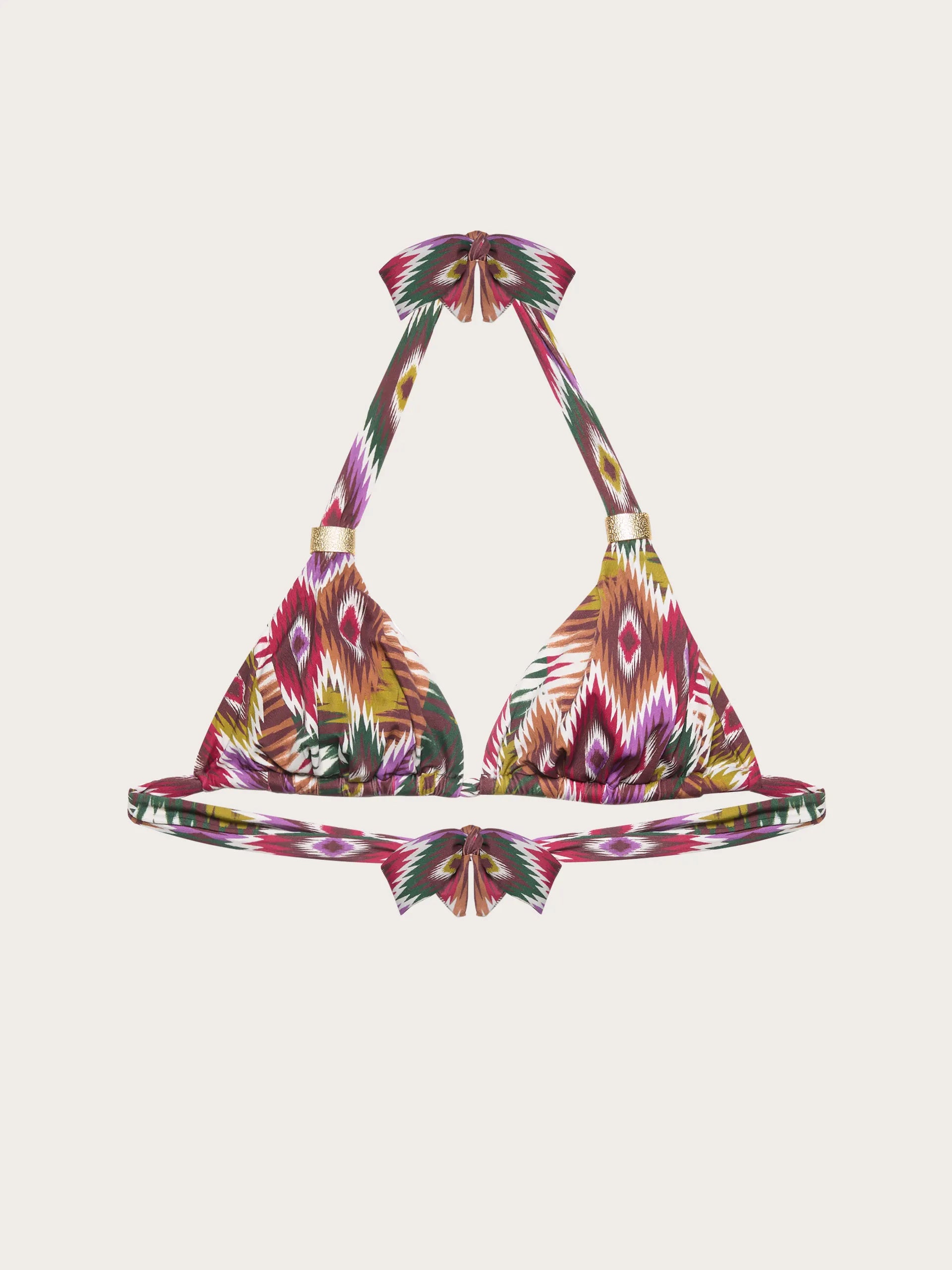 Yamamay Montenegro Sliding halter bikini bra w/ | CVED192008_128_05.jpg