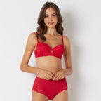 Balcony bra in different cups -Primula color