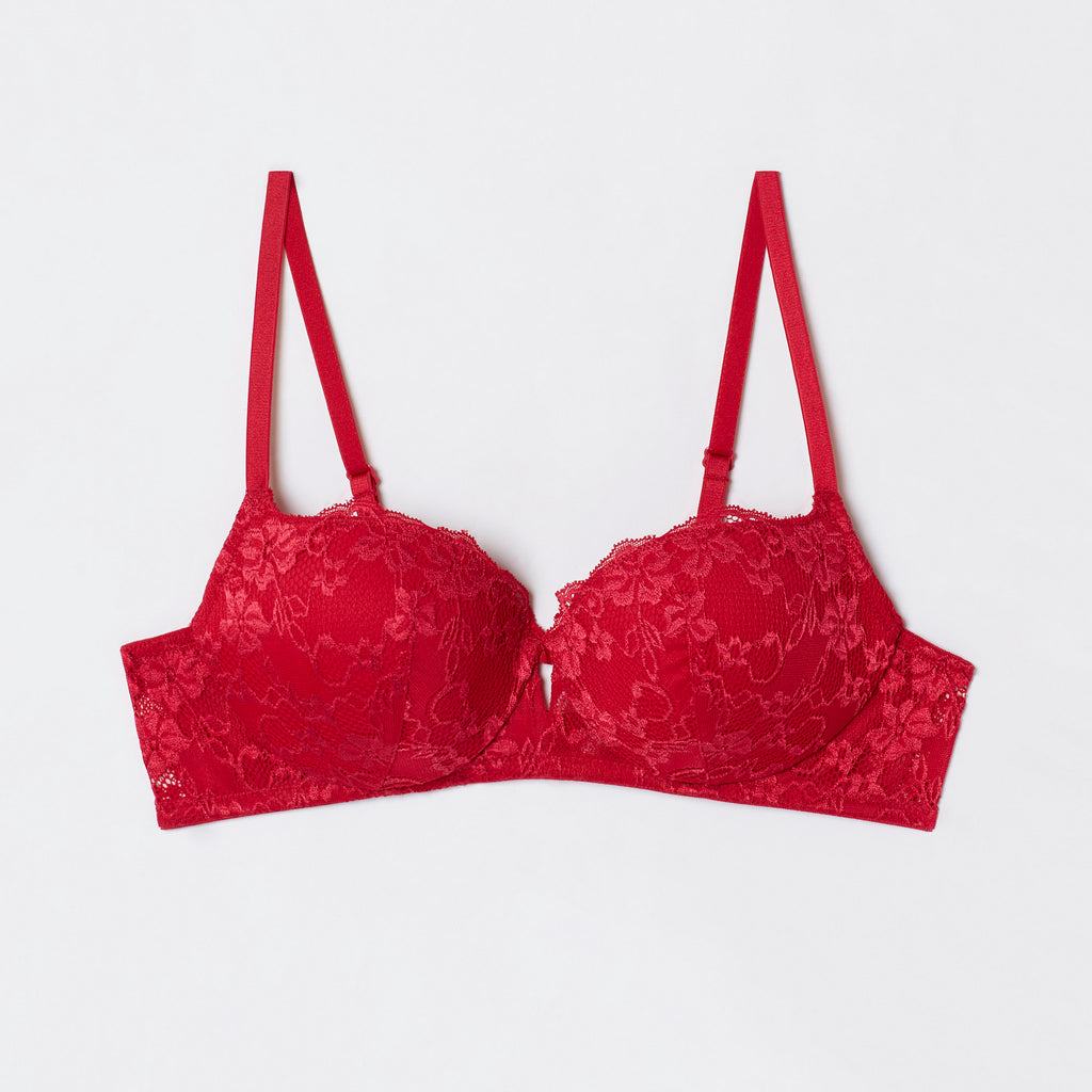 Balcony bra in different cups -Primula color