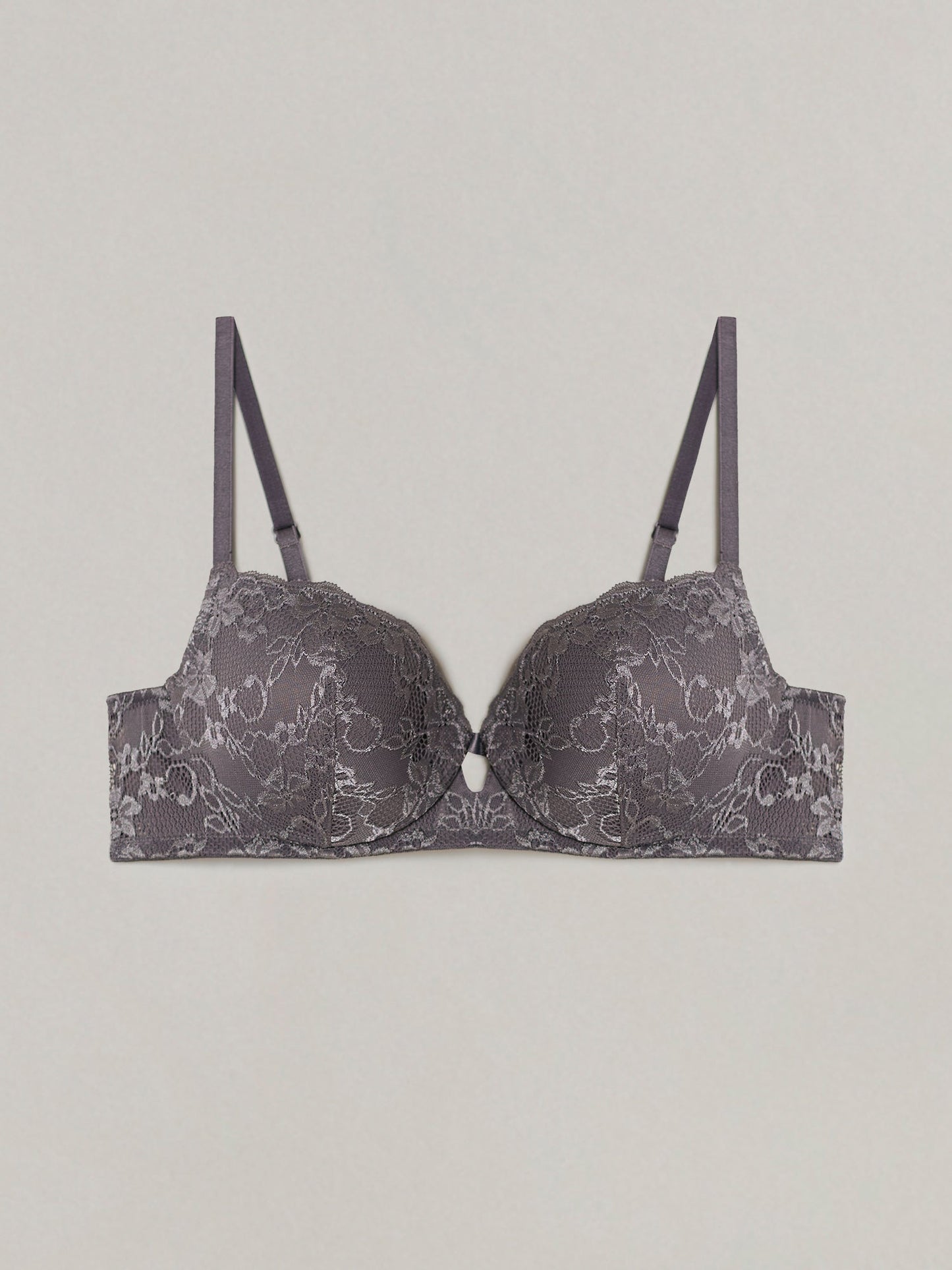 Padded balcony bra in different cup size - Primula color