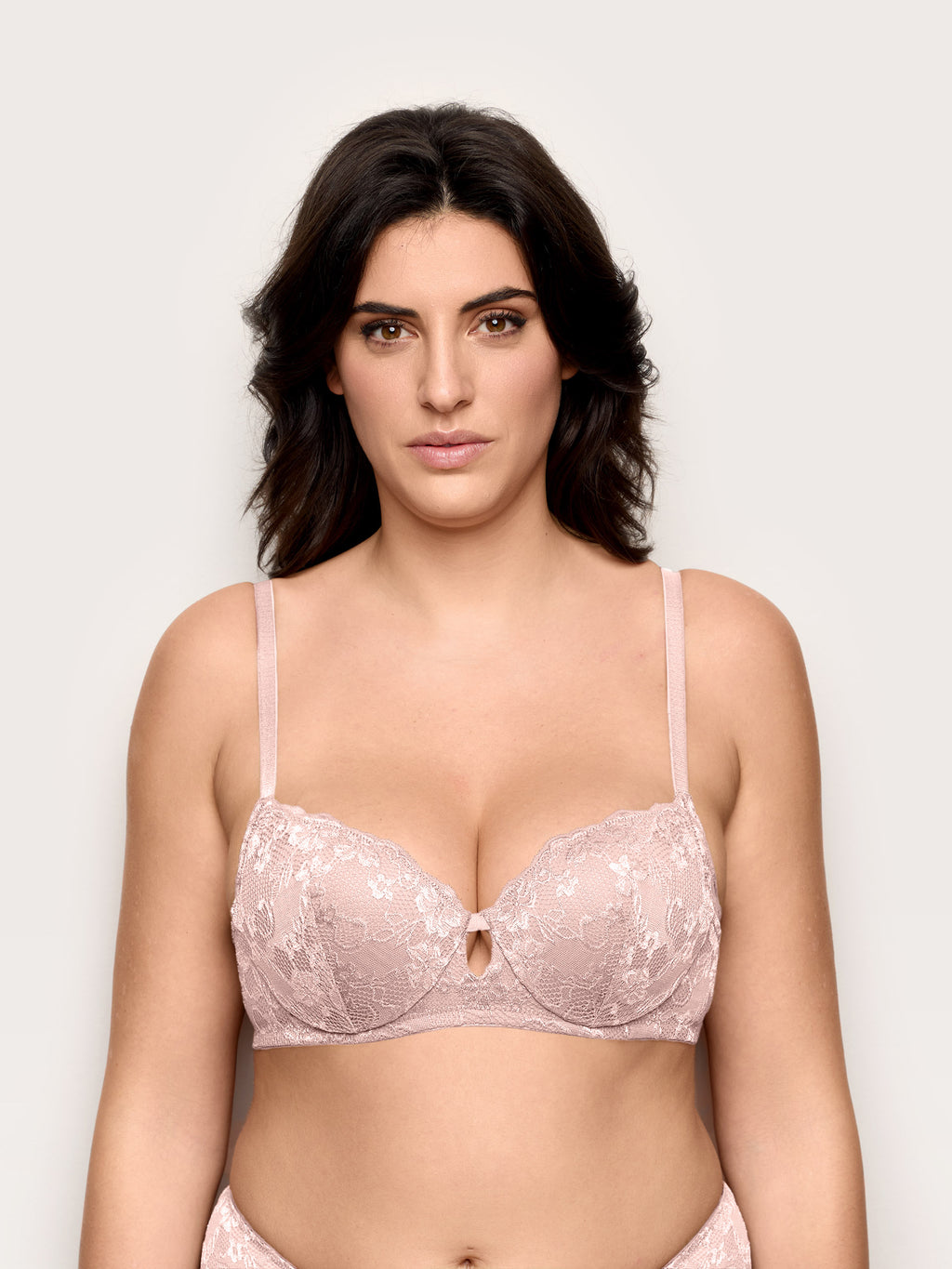 Primula color - Padded balcony bra in diff