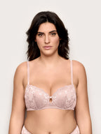 Primula color - Padded balcony bra in diff