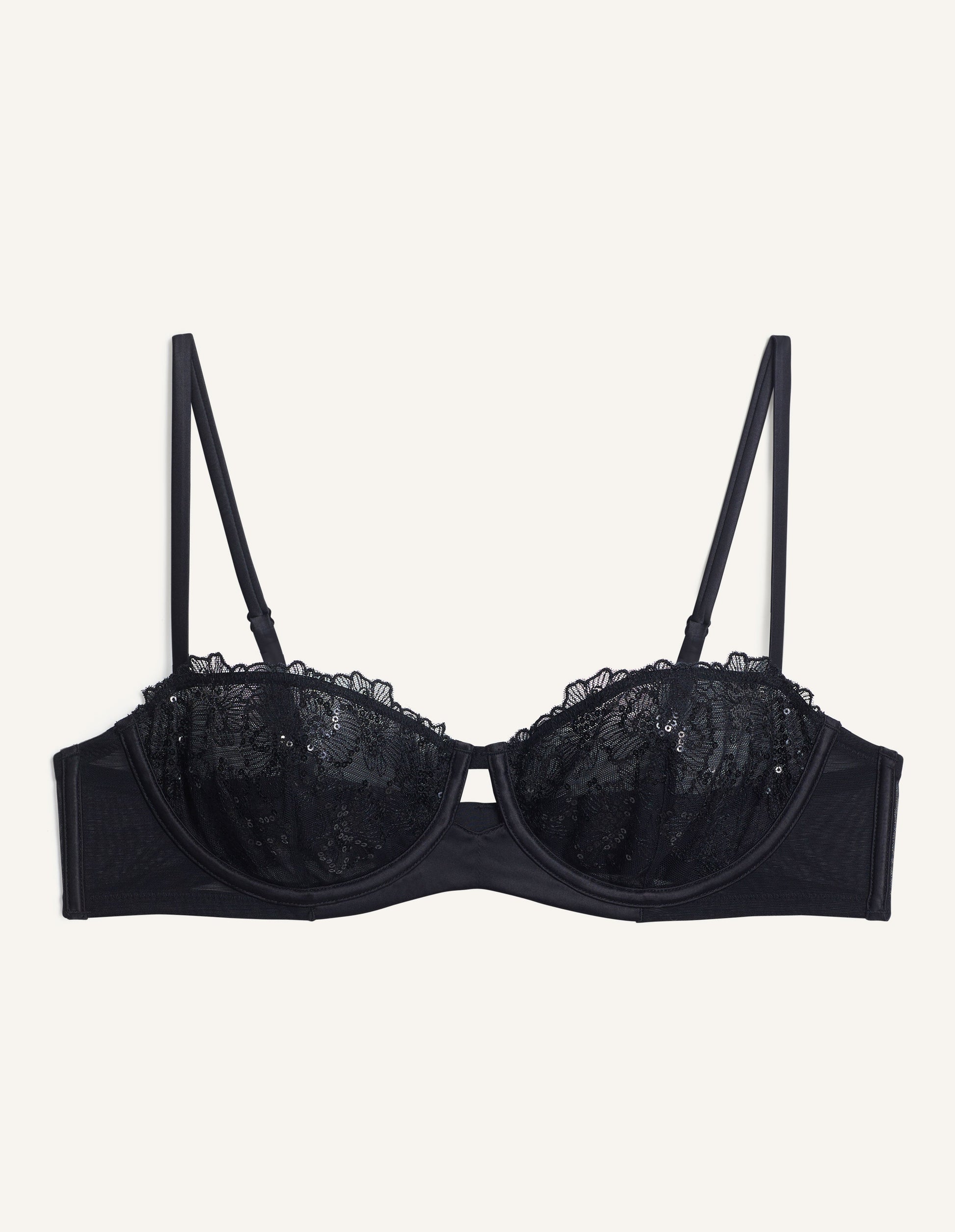 Black elegance - Woman Balconette bra