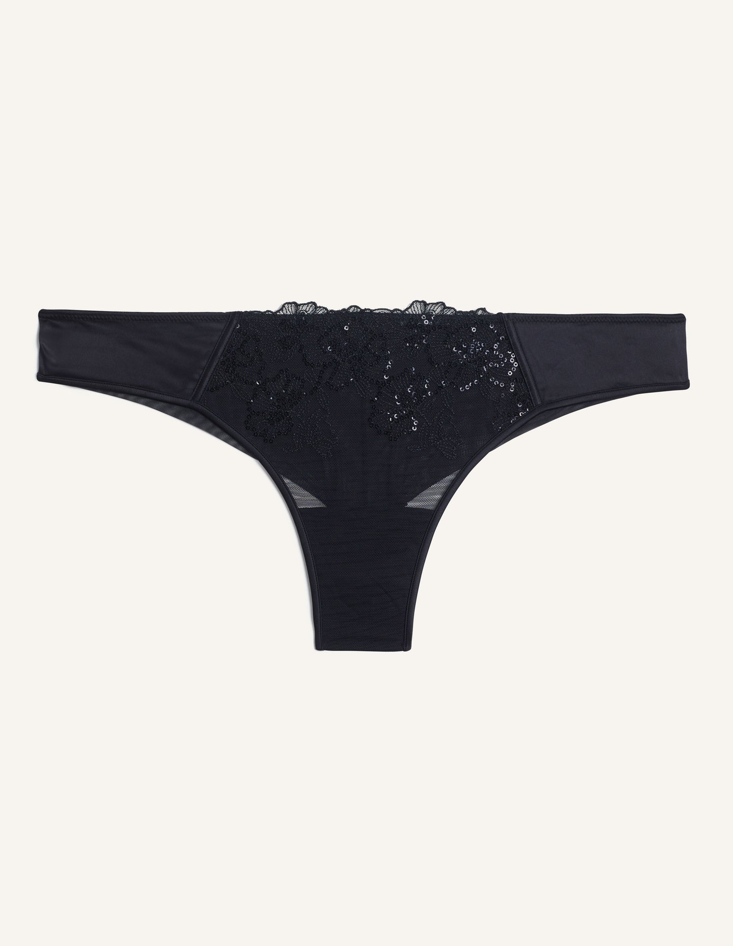 Black elegance - Woman Brazilian briefs