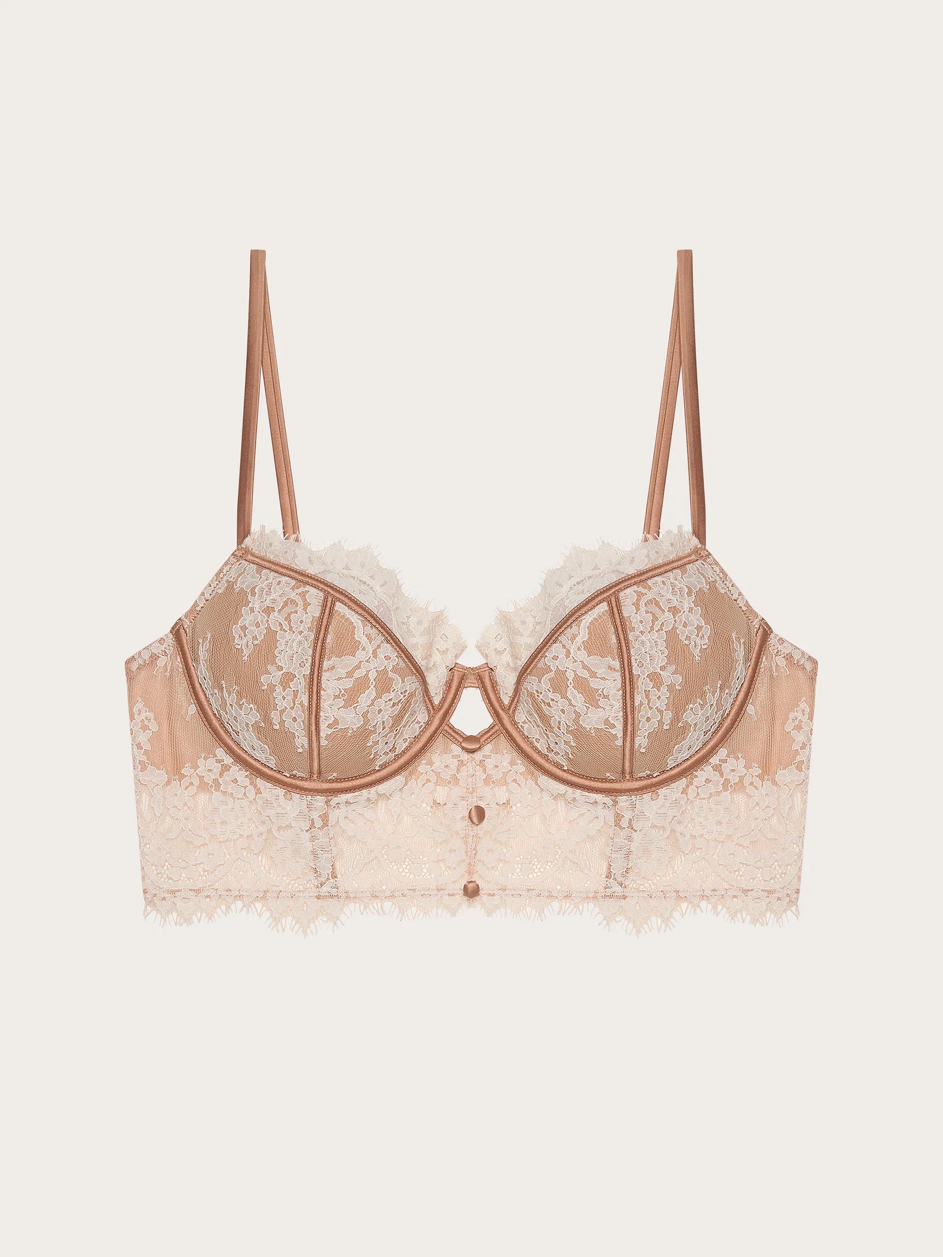 Yamamay Montenegro Padded bustier bra | IBRD191001_075_05.jpg