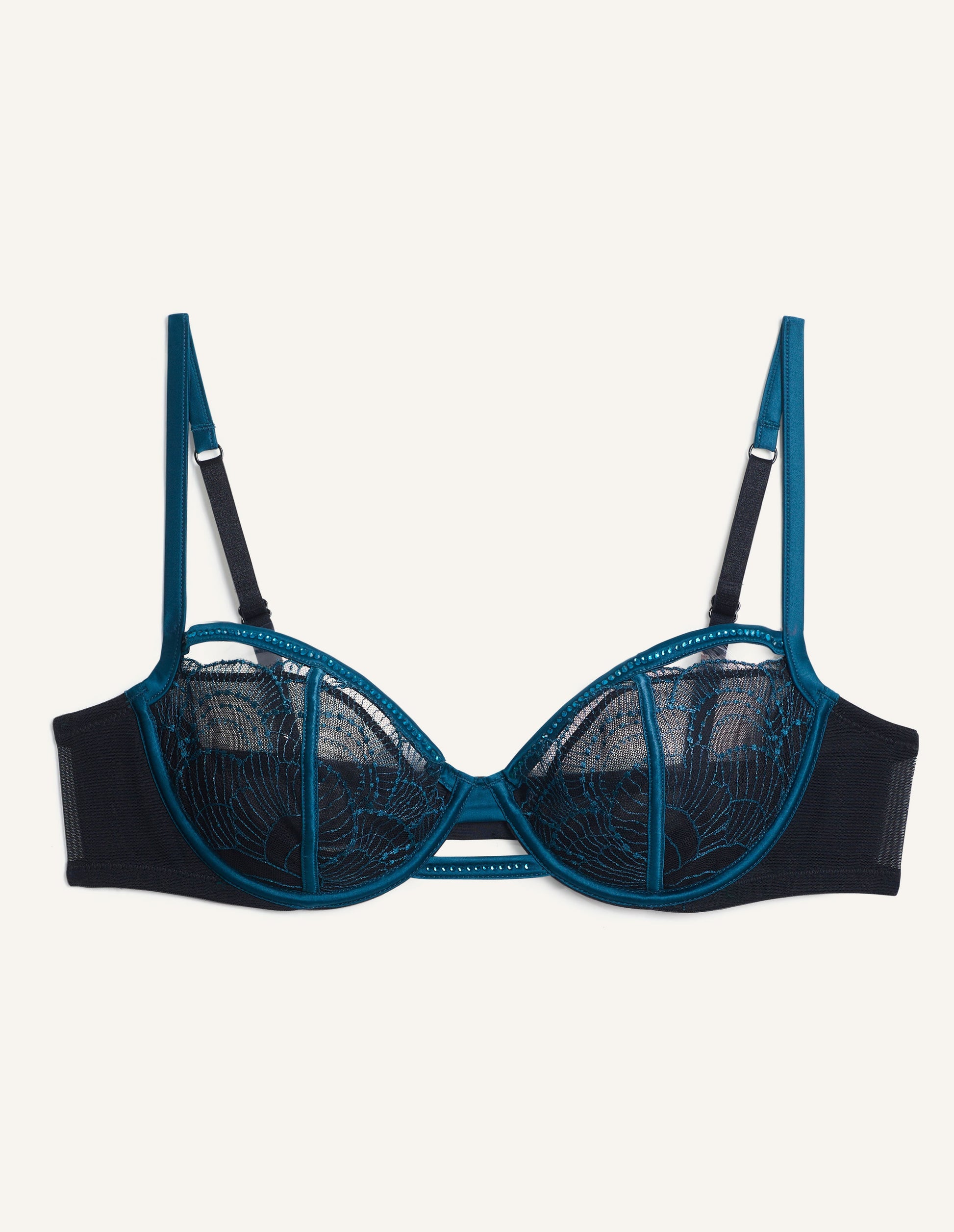 Emerald touch - Woman Carioca bra