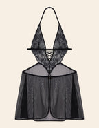 Babydoll_Prive _ Black Cross _Yamamay Albania