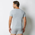 New Simply - Pamučna majica sa V-izrezom