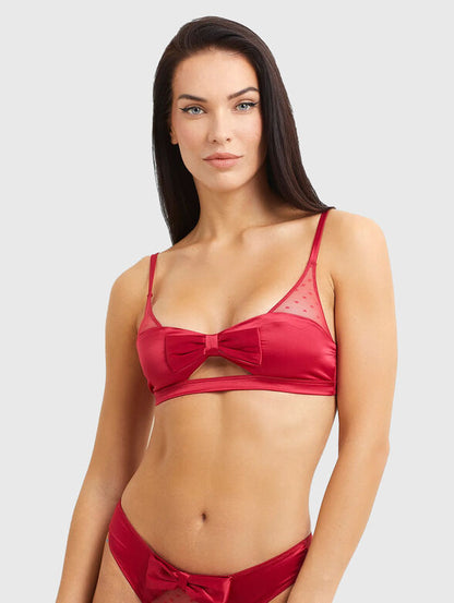 Red passion - Woman's Triangle bra
