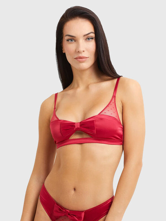 Red passion - Woman's Triangle bra