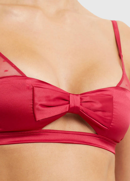 Red passion - Woman's Triangle bra