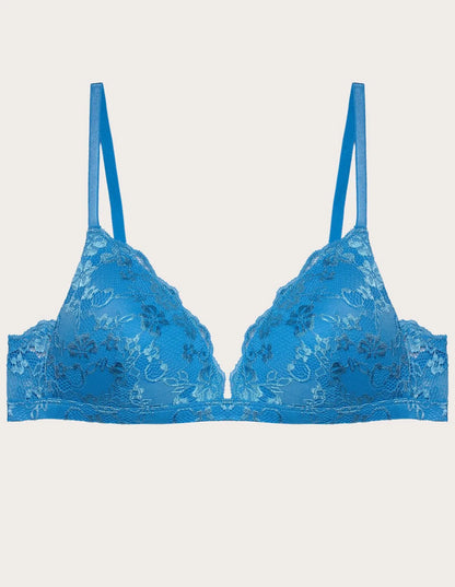 Primula color - Padded triangle push up bra