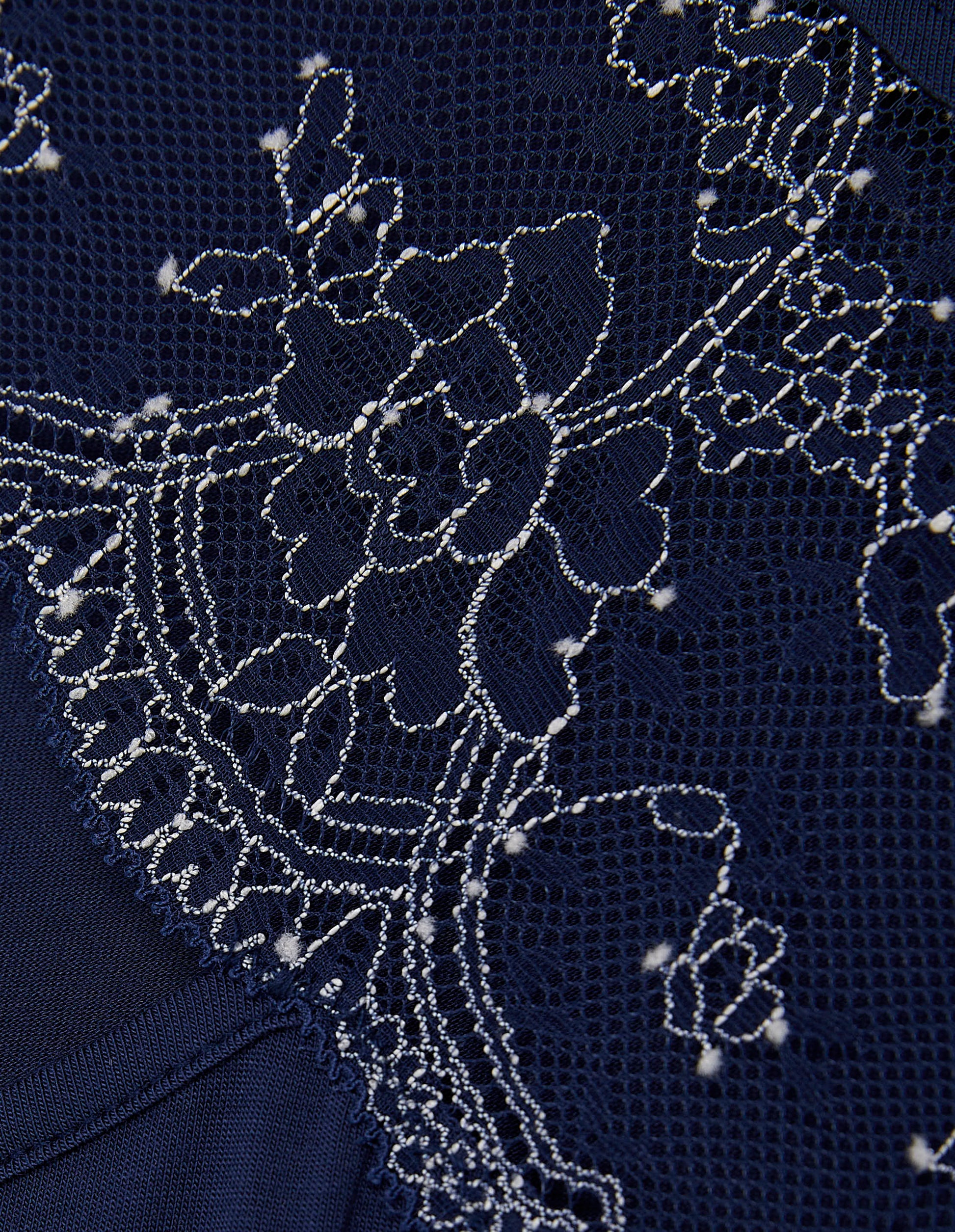Long_sleeve nightshirt_Modal_Lace _Yamamay Albania