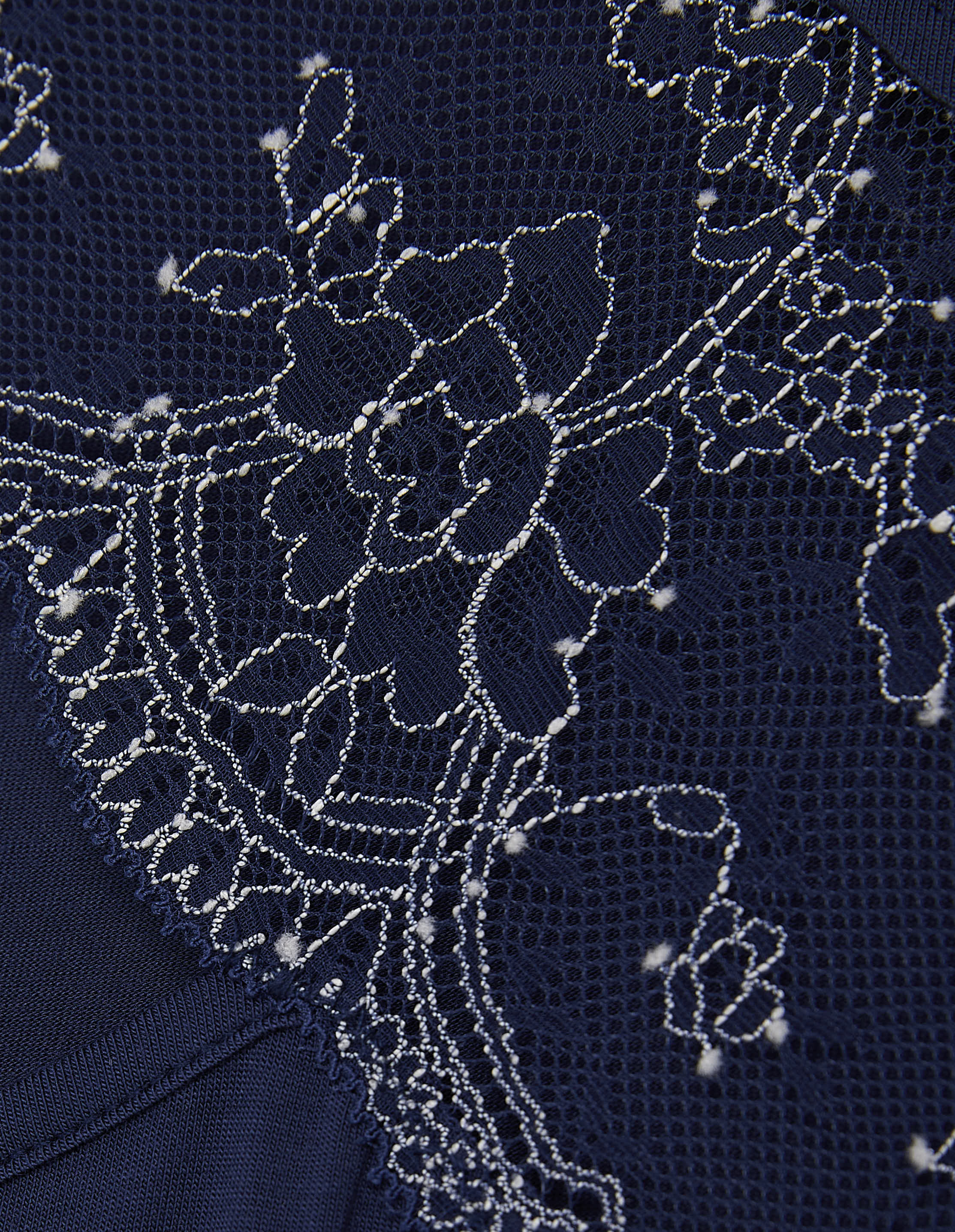 Long_sleeve nightshirt_Modal_Lace _Yamamay Albania