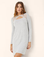 Long_sleeve nightshirt_Modal_Lace _Yamamay Albania