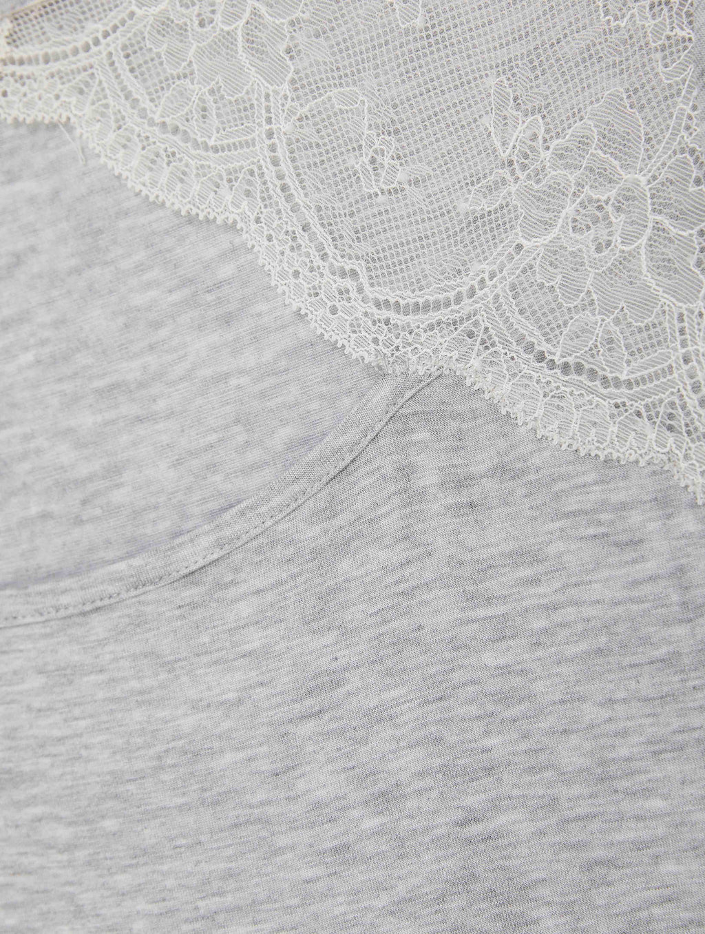Long_sleeve nightshirt_Modal_Lace _Yamamay Albania