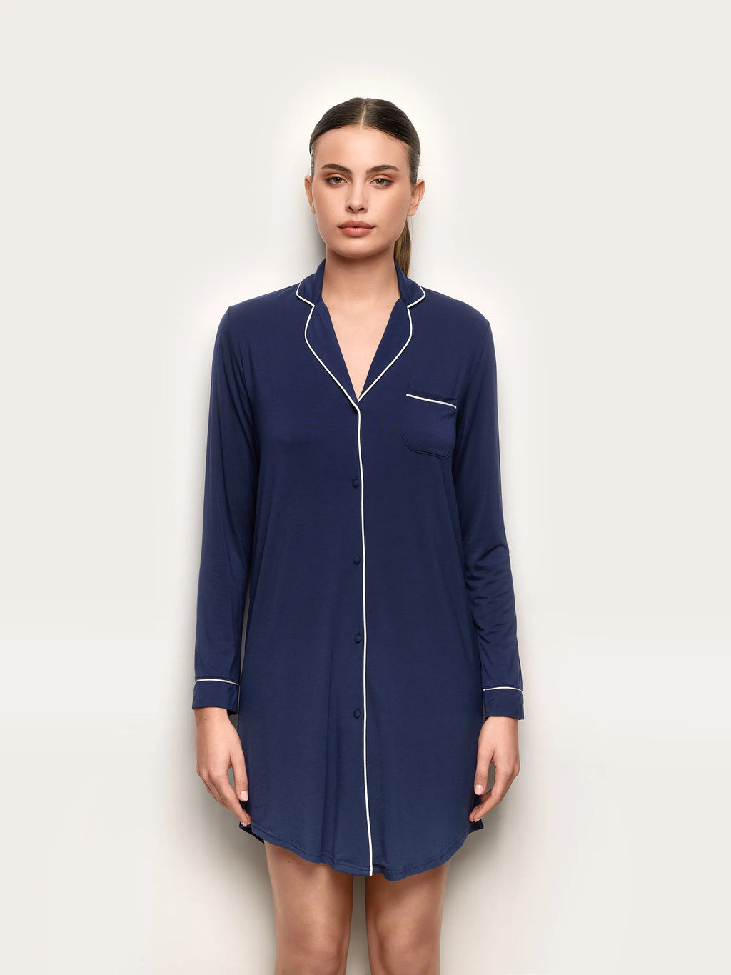 Yamamay Montenegro Long-sleeve nightshirt | PCCD191002_215_02.jpg