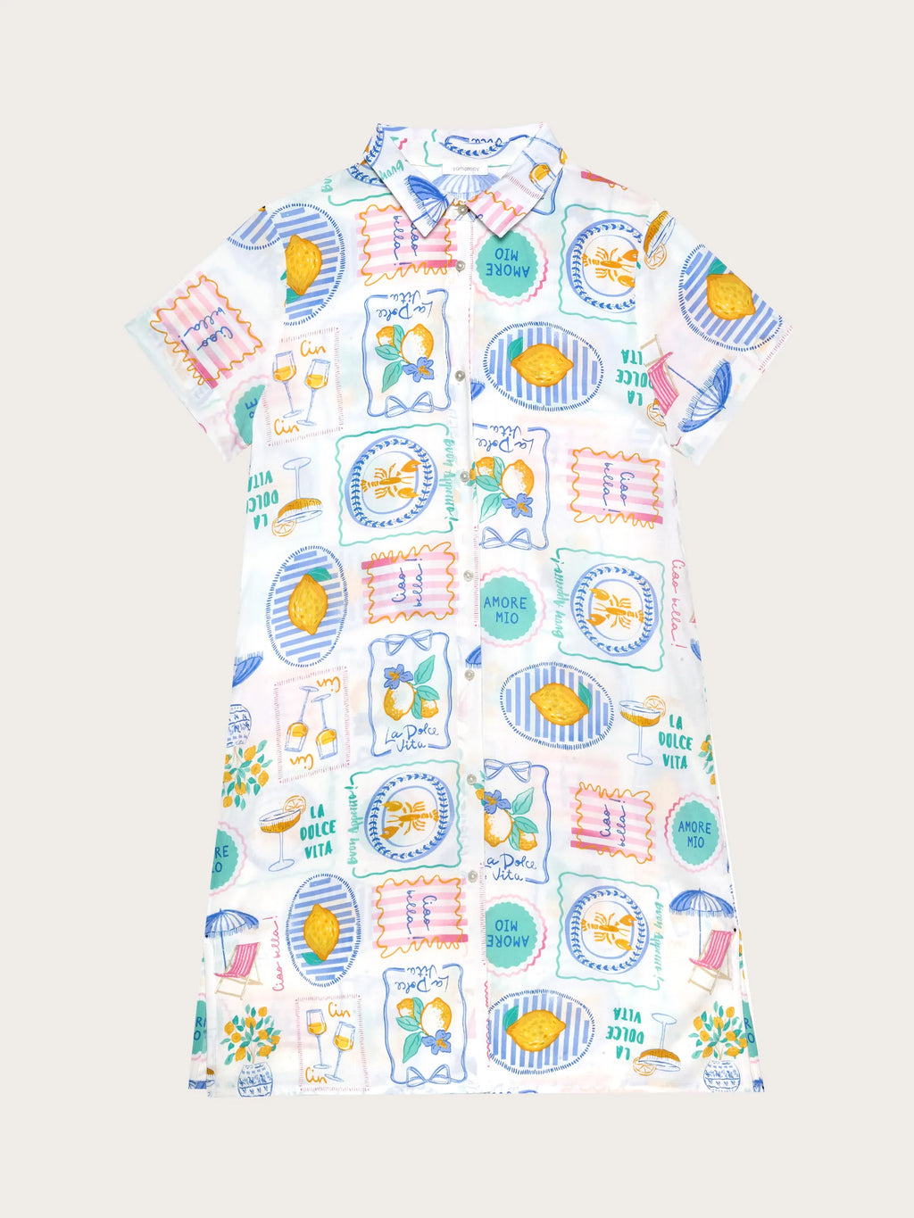 Yamamay Montenegro Short-sleeve nightshirt | PCCD191005_128_05.jpg