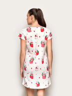 Yamamay Montenegro Short-sleeve nightshirt | PCCD191007_128_03.jpg