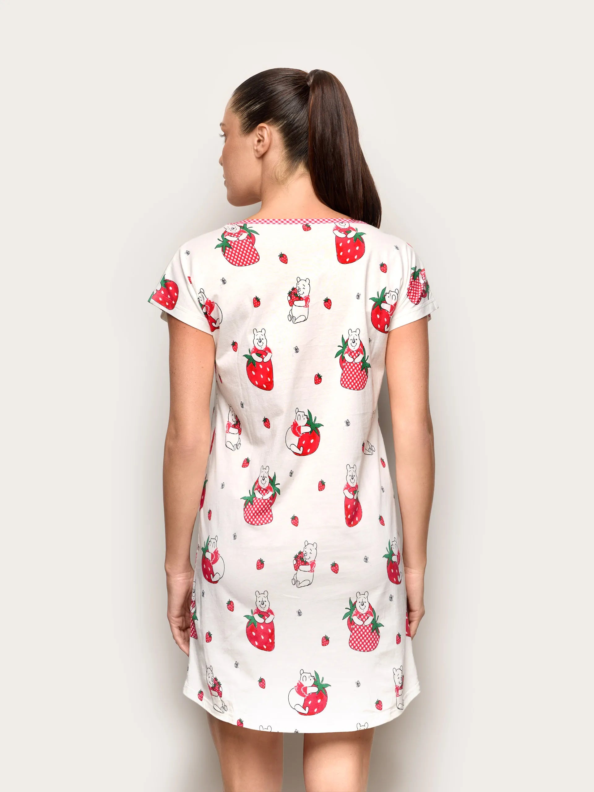 Yamamay Montenegro Short-sleeve nightshirt | PCCD191007_128_03.jpg