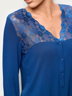 Yamamay Montenegro Long-sleeve nightshirt | PCCD193001215_03.jpg