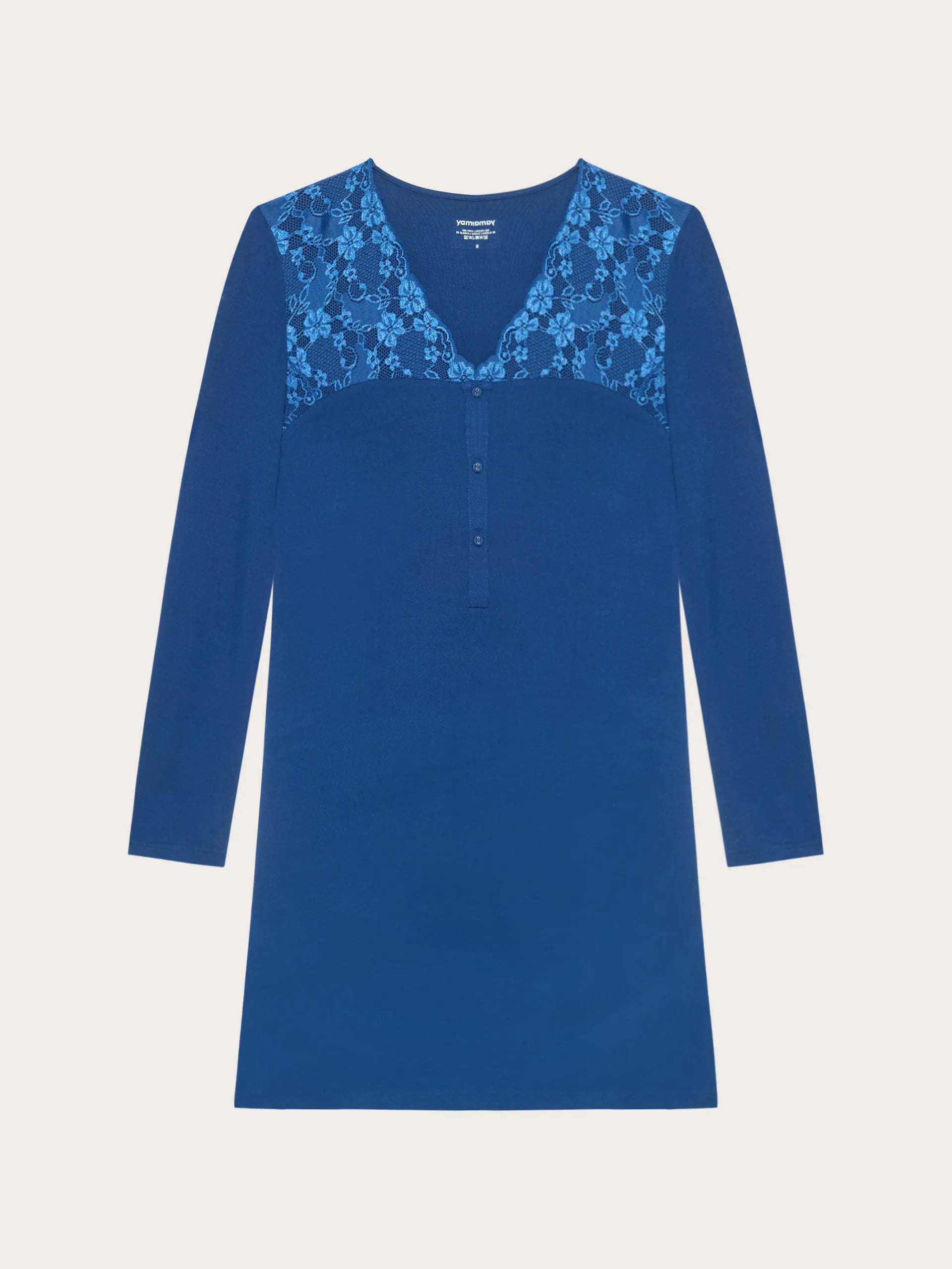 Yamamay Montenegro Long-sleeve nightshirt | PCCD193001215_06.jpg