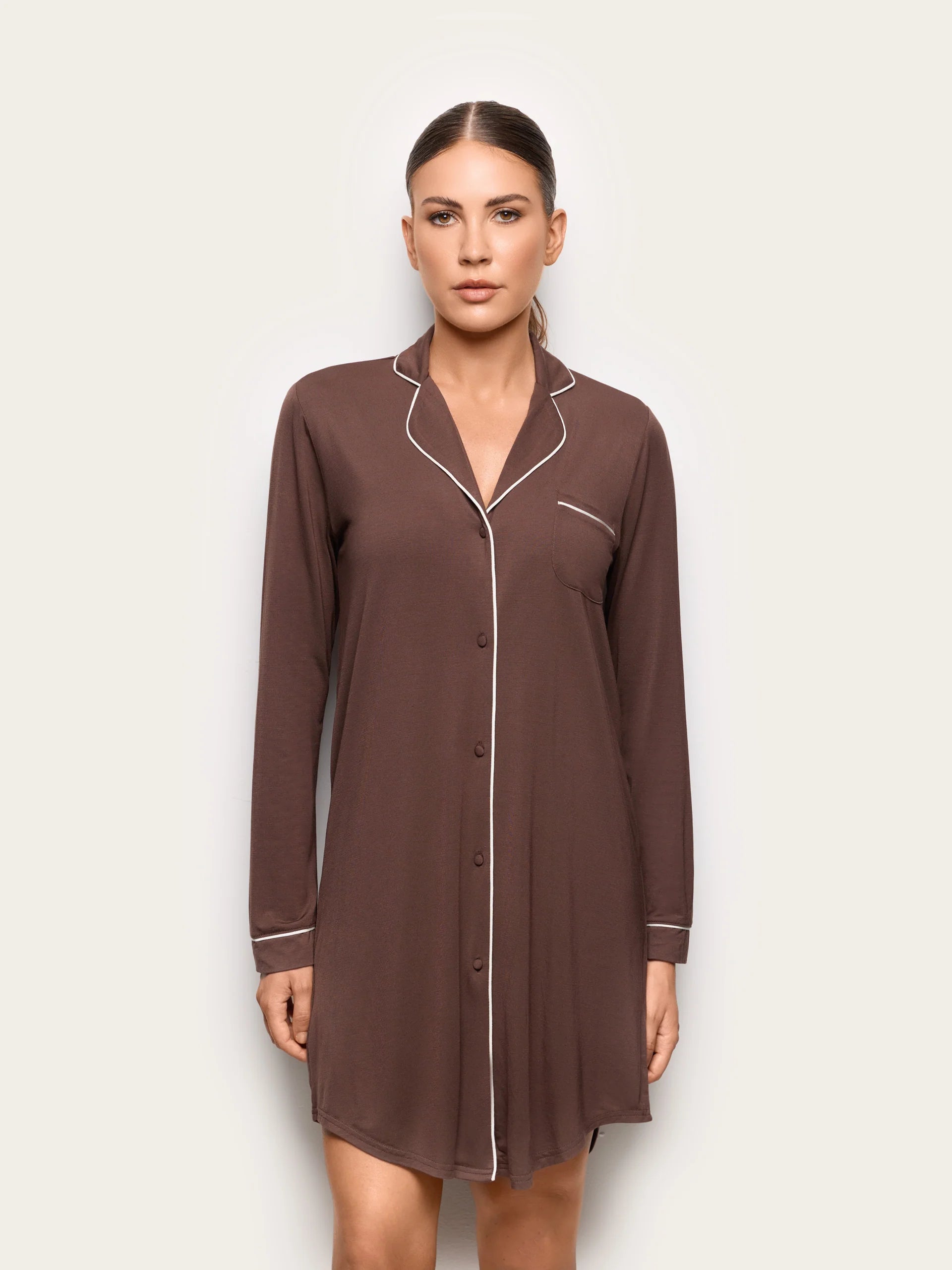 Yamamay Montenegro Long-sleeve nightshirt | PCCD193002033_02.jpg