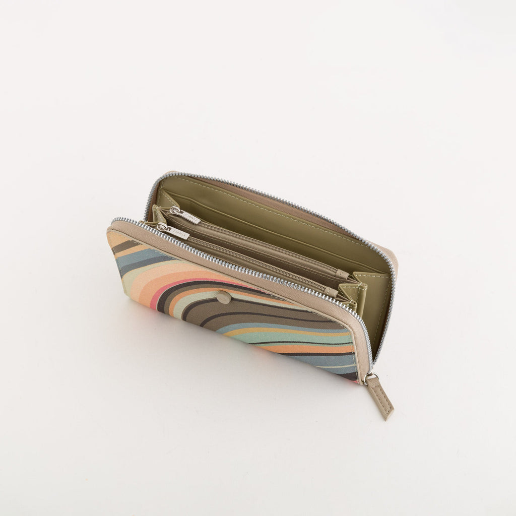 Carpisa Crna Gora – Vally wallet v1 - Large Women's Wallet – Olive Multicolour – PDD52005546 – Image 2