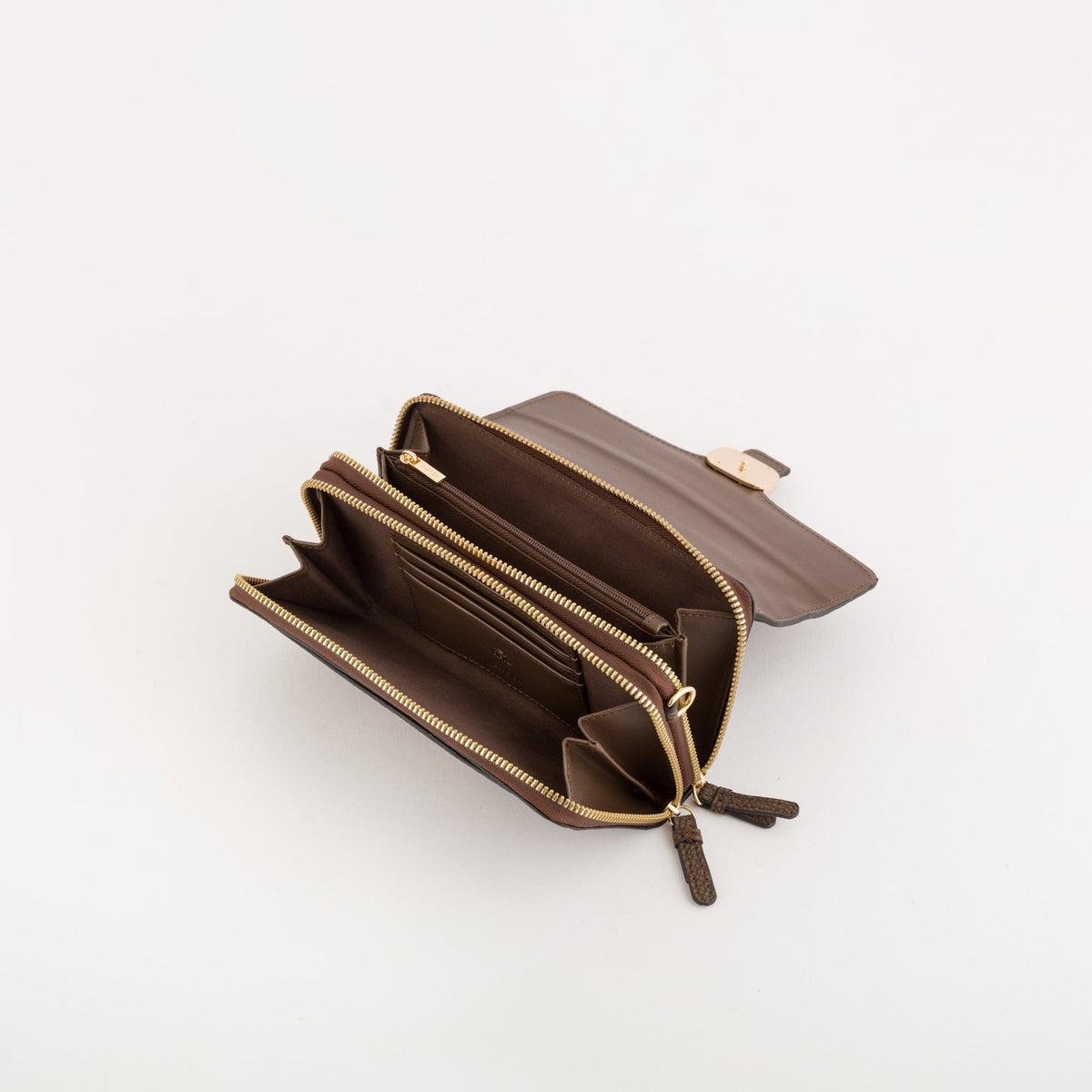 Carpisa Crna Gora – Michela wallet v2 - Women's Wallet/Shoulder Bag – Chocolate – PDD52803546 – Image 2