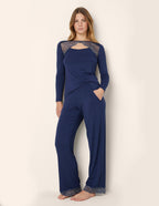 Full_long trousers_Modal_Lace _Yamamay Albania