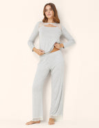 Full_long trousers_Modal_Lace _Yamamay Albania