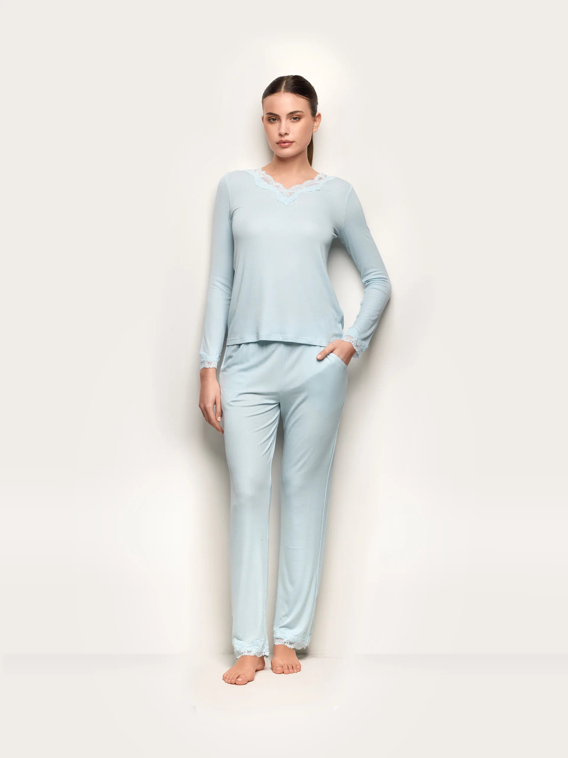 Yamamay Montenegro Full-long trousers | PPBD191005_013_01.jpg