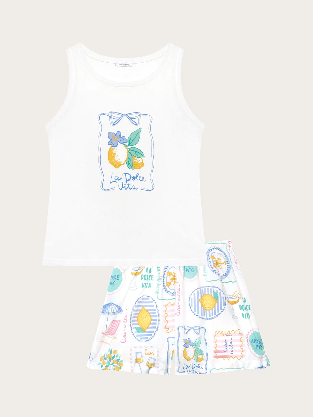 Yamamay Montenegro Cropped pyjamas | PPCD191003_128_05.jpg