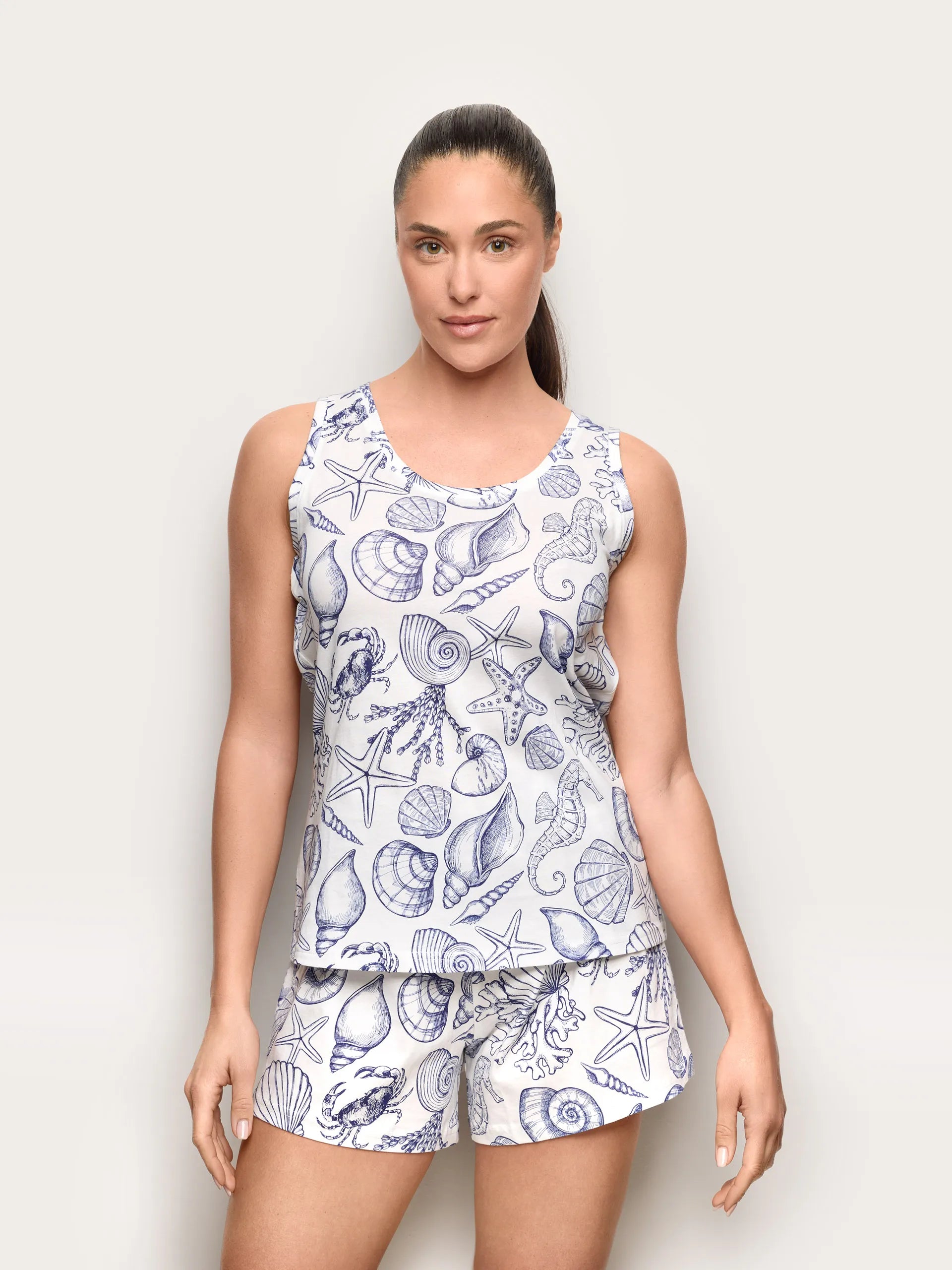 Yamamay Montenegro Cropped pyjamas | PPCD191007_128_01.jpg