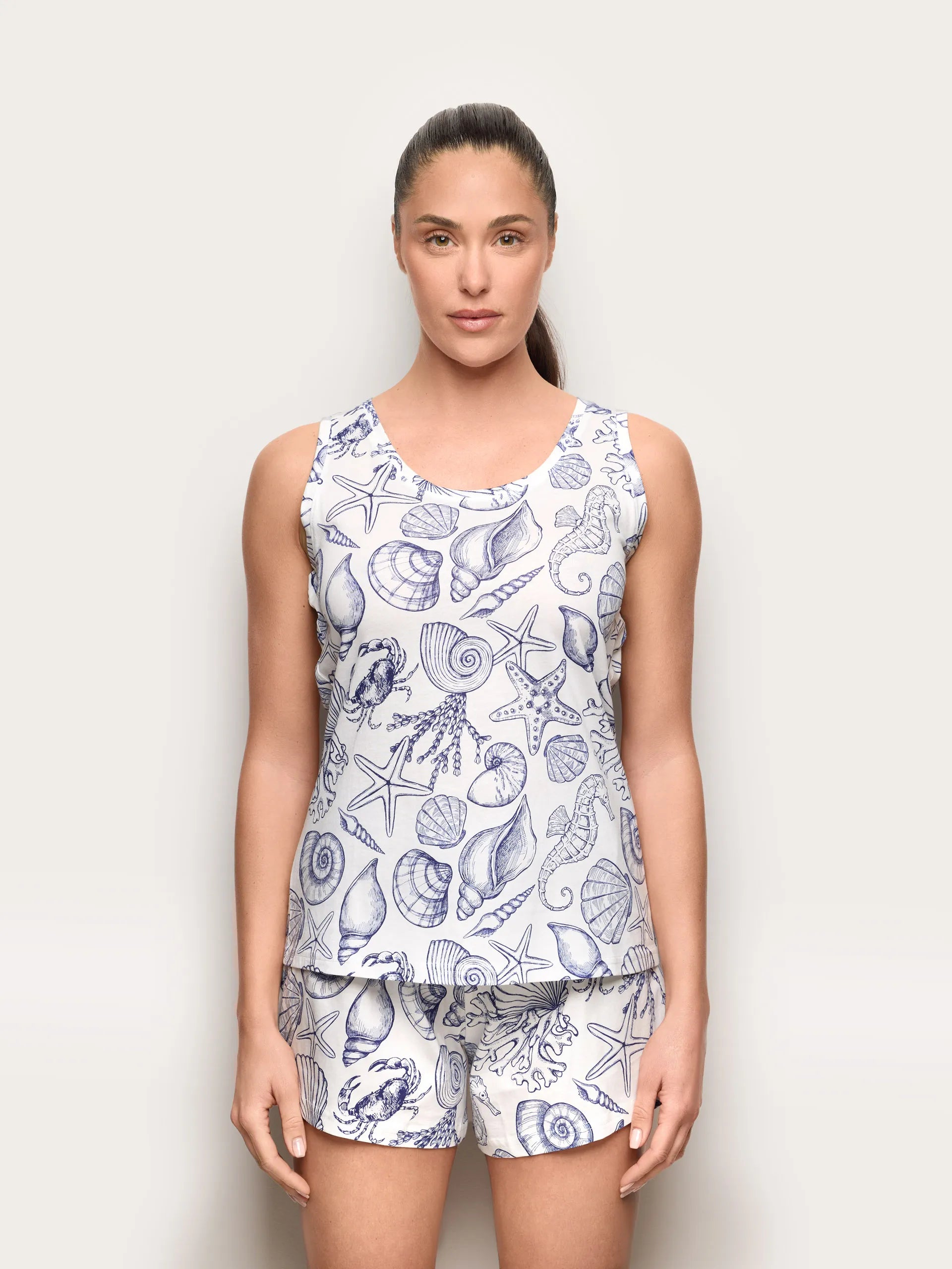 Yamamay Montenegro Cropped pyjamas | PPCD191007_128_02.jpg