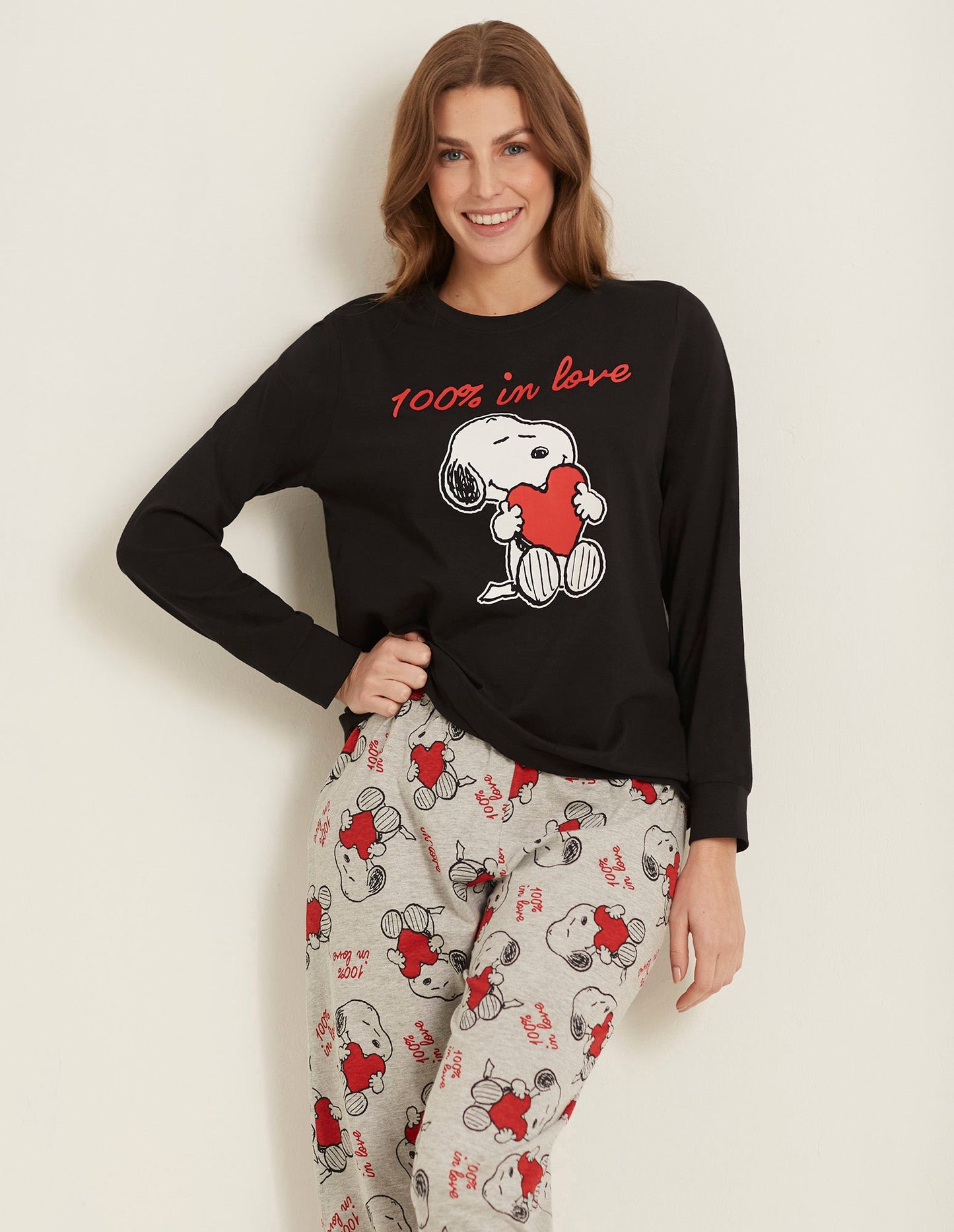 PYJAMAS-Snoopy love