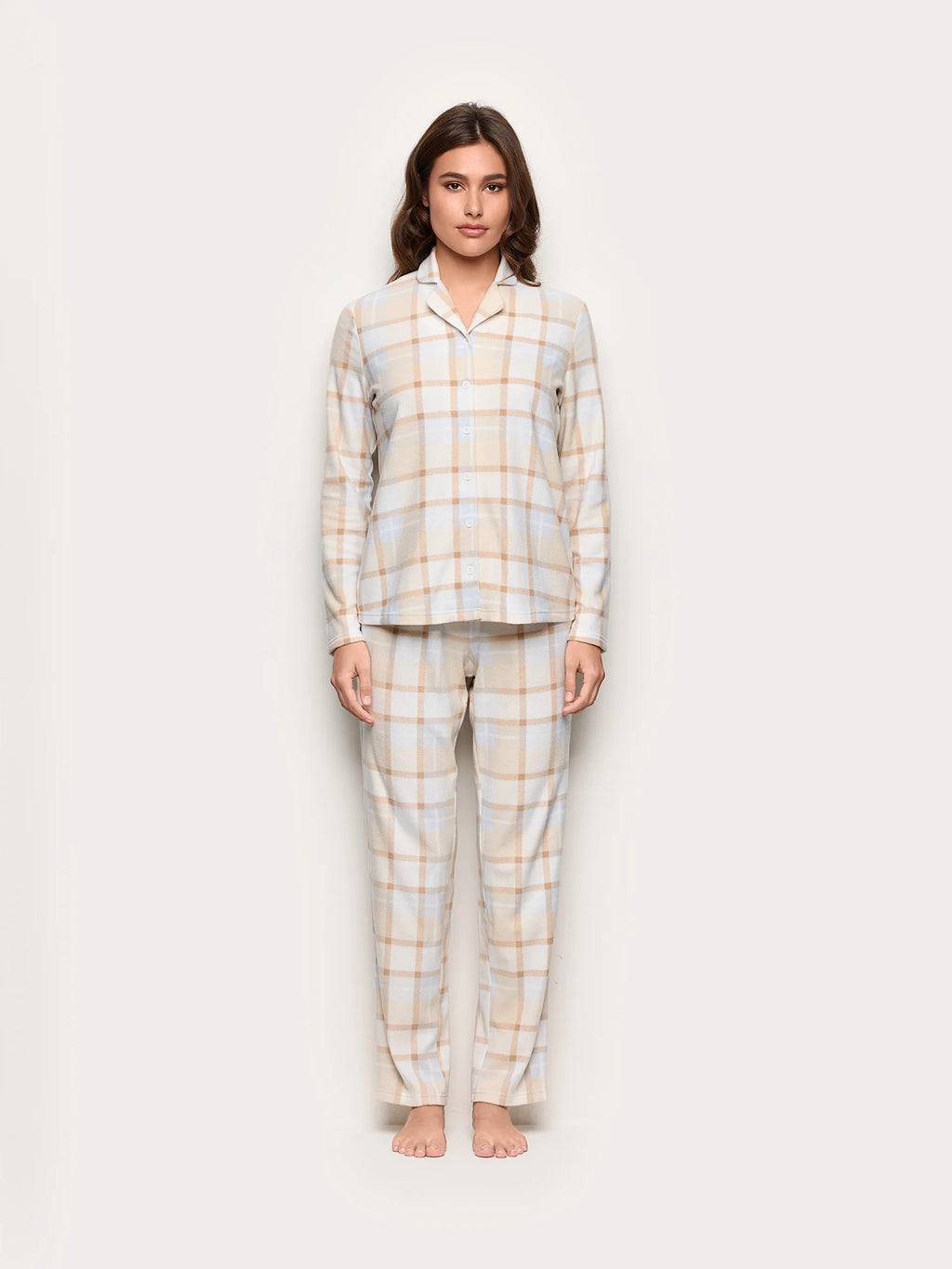 Yamamay Montenegro Long-Pyjamas with front ope | PPRD184004_128_02.jpg