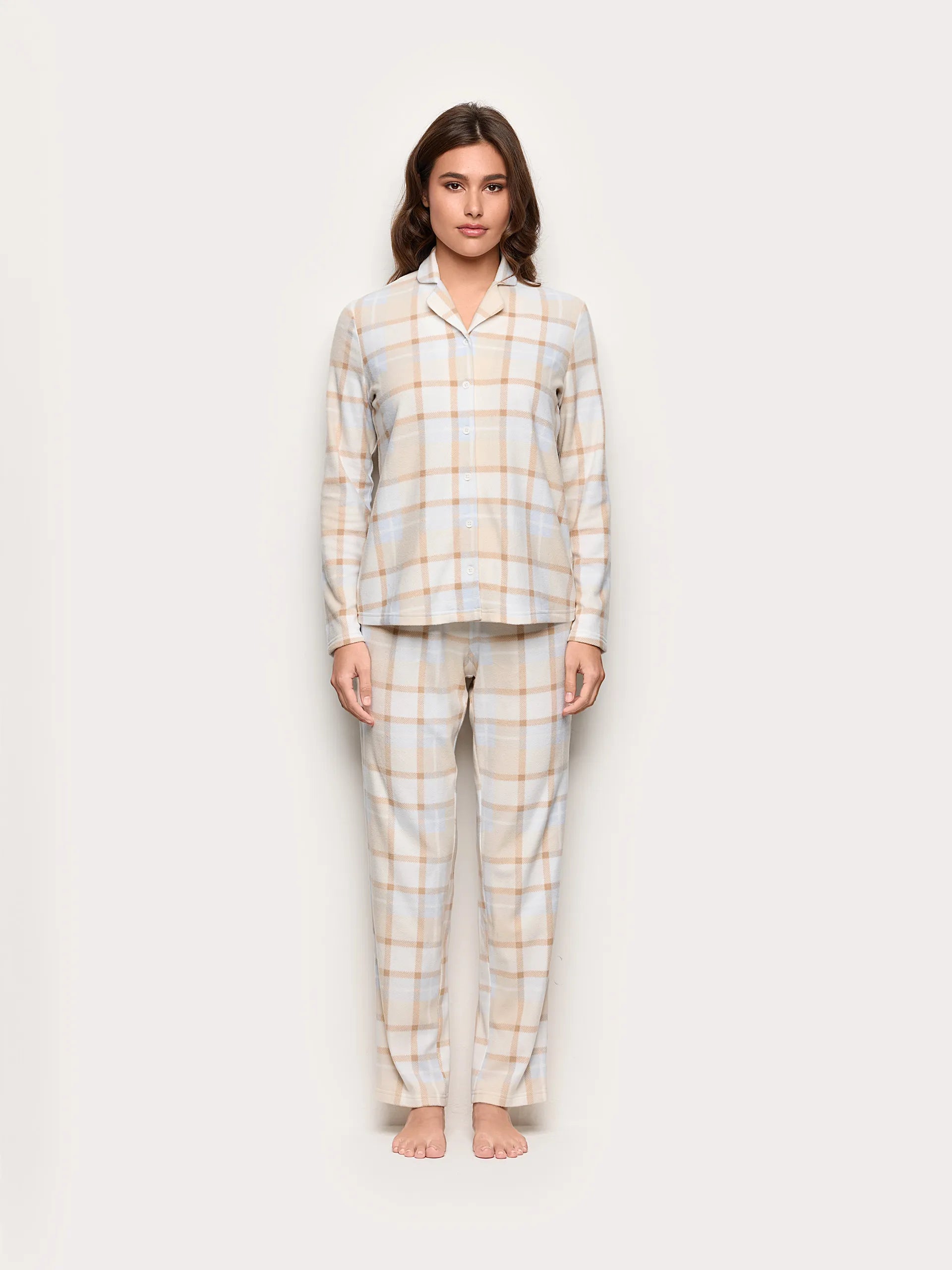 Yamamay Montenegro Long-Pyjamas with front ope | PPRD184004_128_02.jpg