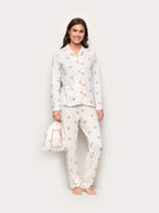 Yamamay Montenegro Long-Pyjamas with front ope | PPRD184005_128_01.jpg