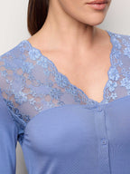 Yamamay Montenegro Long-Pyjamas with front openi | PPRD191001_038_03.jpg