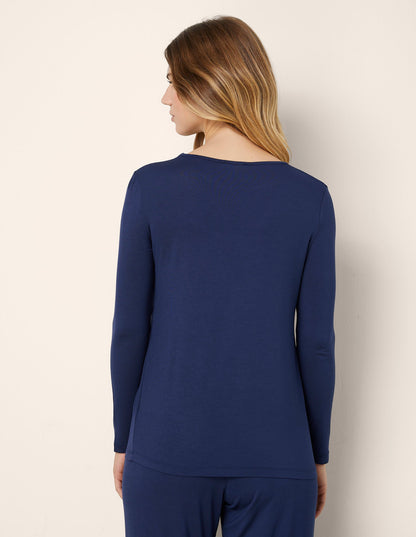 Long_sleeve T_shirt_Modal_Lace _Yamamay Albania