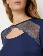 Long_sleeve T_shirt_Modal_Lace _Yamamay Albania
